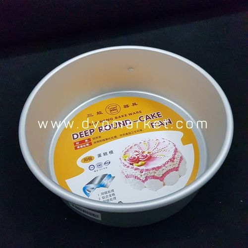 Khuôn bánh tròn đế liền 8'' Sanneng SN5048