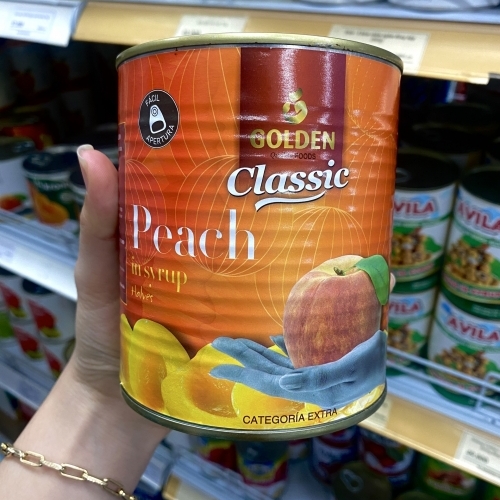 Golden Classic - Đào ngâm đóng hộp (820g)