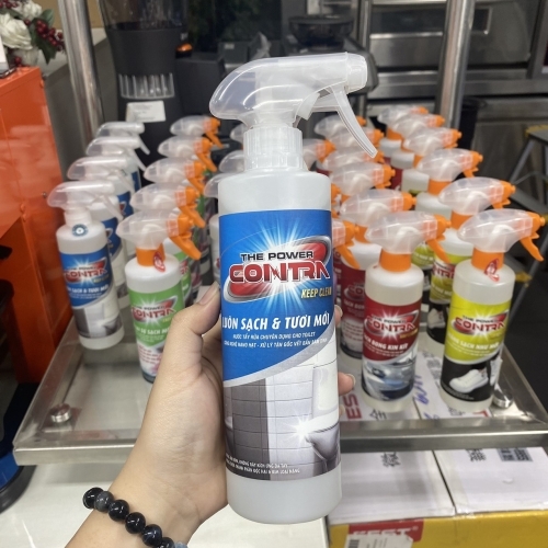 The Power Contra - Rửa Toilet - Keep Clean (Xanh biển) - 500ml