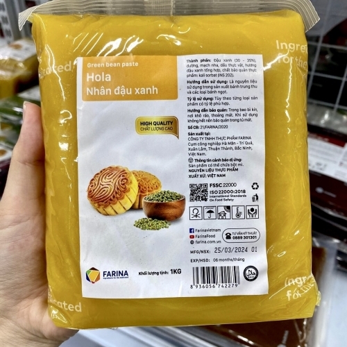 Hola - Nhân đậu xanh 1kg