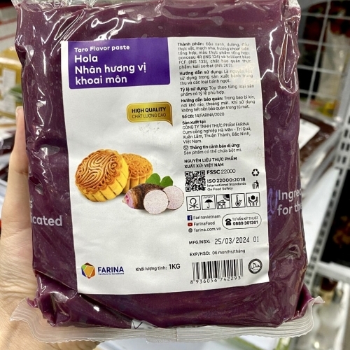 Hola - Nhân khoai môn 1kg