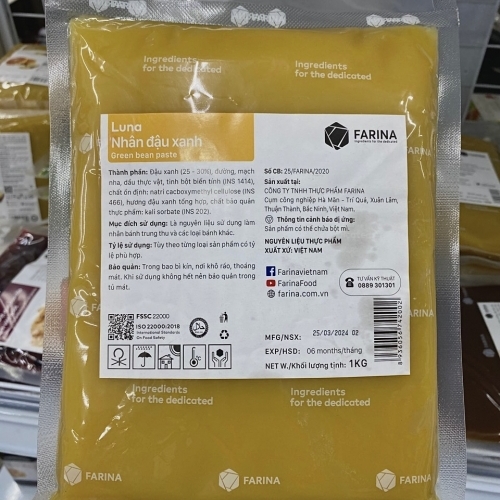 Luna - Nhân đậu xanh 1kg