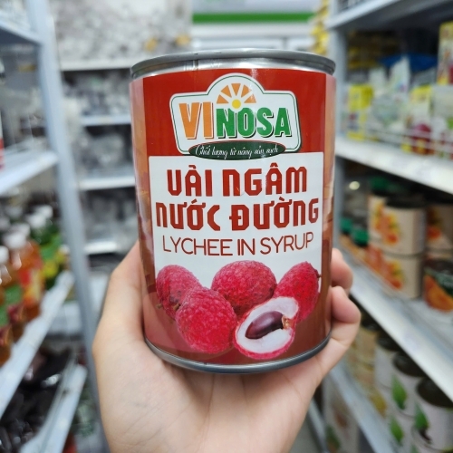 VINOSA - Vải ngâm nước đường đóng hộp (567g)