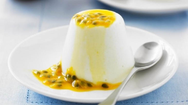 Bánh Panna cotta thanh mát