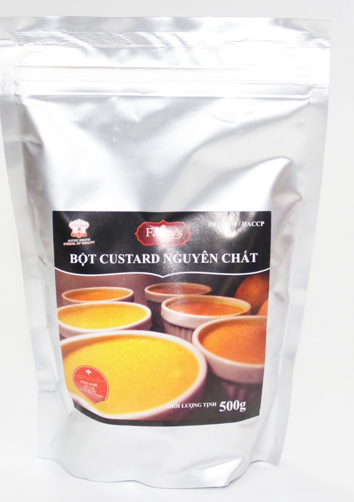 Chọn bột custard chất lượng