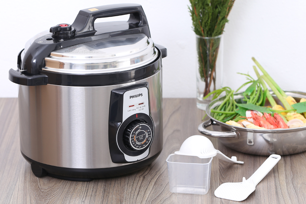 Nồi áp suất giúp bạn hầm thịt, xương