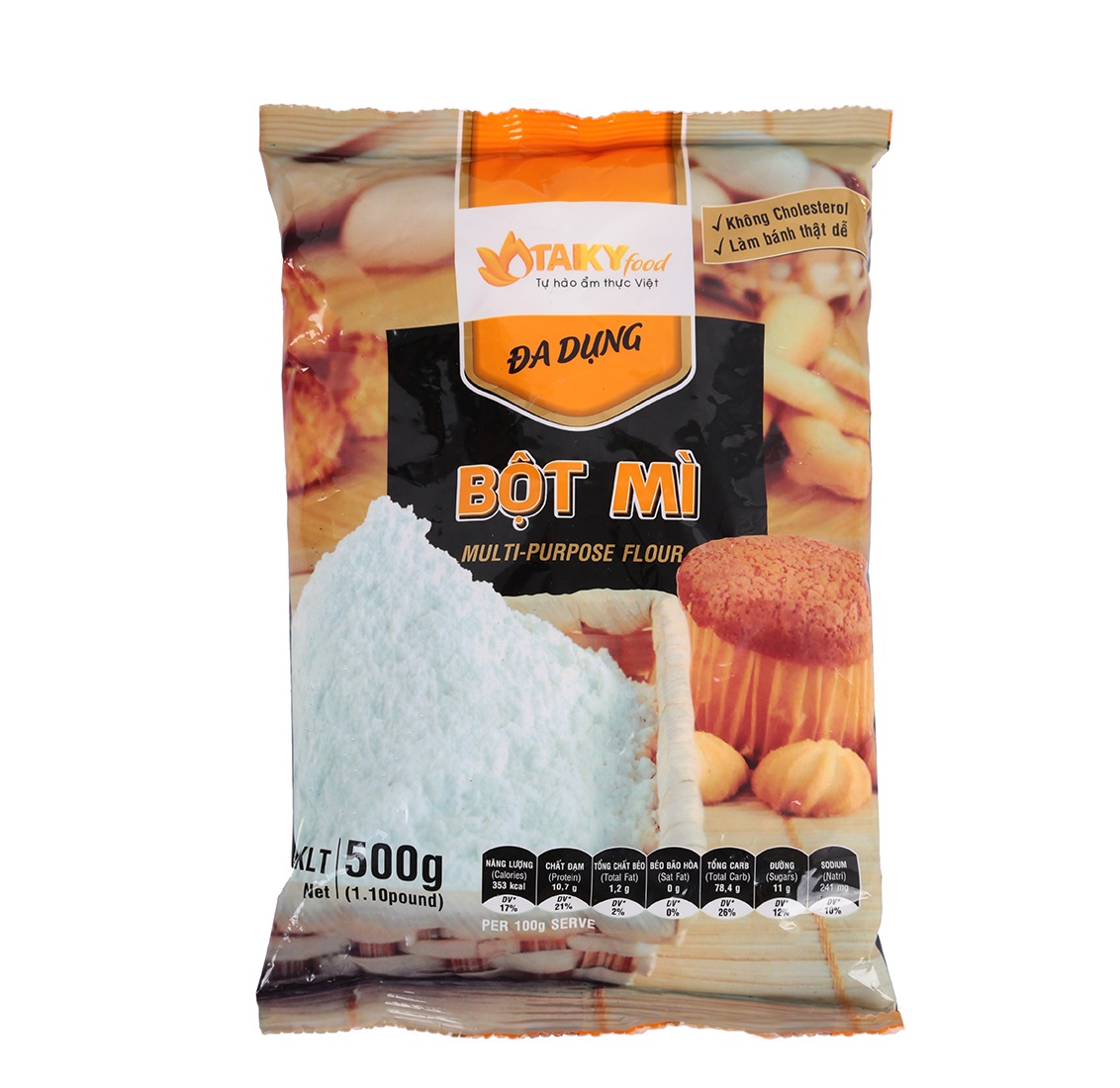 Bột mì đa dụng Tài Ký 50gram