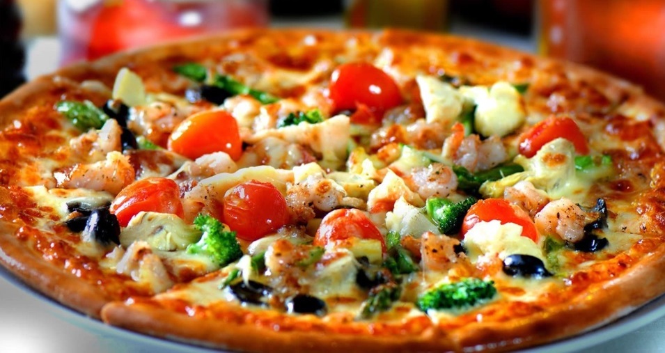 Bánh pizza hải sản hấp dẫn 