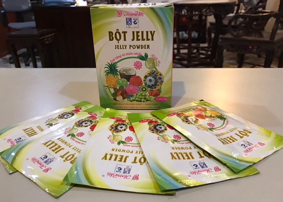 Bột rau câu Jelly Hoàng Yến 