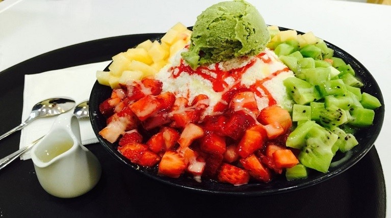 Kem Bingsu hấp dẫn